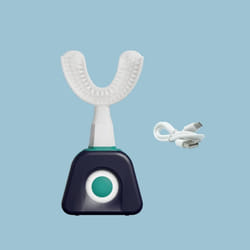 Y-Brush NylonStart Adulte Brosse à dents à ultrasons Bleu, Blanc