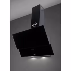 Hotte aspirante inclinée - GURARI - GCH D 268 8 Prime - 80 cm - Noire - Verre - A - 1000 m³/h
