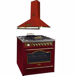 Cuisinière électrique - Kaiser - HC 93555 IRotEm - 90 cm - 5 foyers à gaz - Autonettoyage catalytique