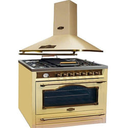 Cuisinière à gaz - Kaiser - HGE 93555 ElfEm - 90 cm - Four électrique multifonctions - Hotte 90 cm