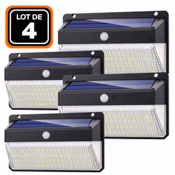 EUROPALAMP LOT4FLSOL228LED03, 2000 lm, Noir