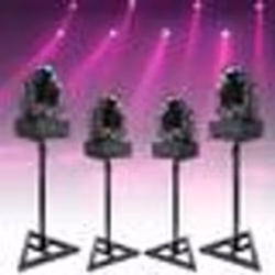 Pack Lumière - PARTY LIGHT & SOUND - PARTY-SPOT7 - LED blanche - Gobos et disque de couleurs