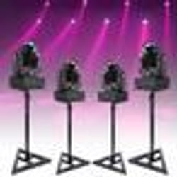 Pack Lumière - PARTY LIGHT & SOUND - PARTY-SPOT7 - LED blanche - Gobos et disque de couleurs