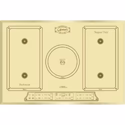 Table de cuisson à induction - Kaiser - KCT 7797 FI ElfEm - 77 cm - 43 KW - 5 éléments FREE ZONE