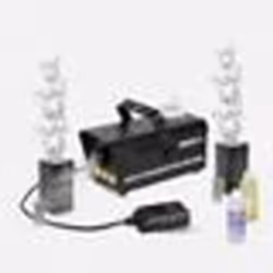 Pack Lumière Machine fumée LED 400W BOOST-FOG400LED-BK- 2 Machines à Bulles LED BUBBLE-DREAM - Liquides inclus - Ambiance Soi ...