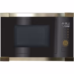 Kaiser EM 2545 AD Gril et air chaud Micro-ondes encastrable 25 l Retro MIkrowell Verre anthracite60cm