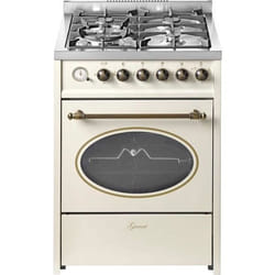 Cuisinière à gaz - Gurari - GCH G 614 CR - 60 cm - 4 Kw WOK - Multifonctionnel