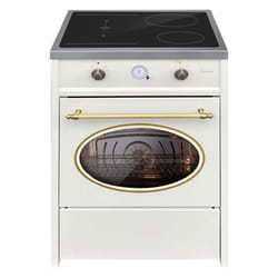 Cuisinière à induction - GURARI - GCH E 612 Cr - 60 cm - Retro - Multifonctionnelle