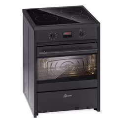 Cuisinière à induction - GURARI - GCH E 612 BL - 4 zones de cuisson - Noir - 60 cm