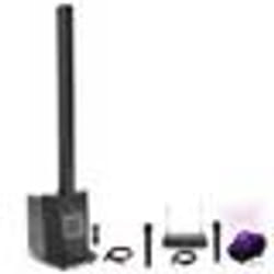 Pack DJ Sono Enceinte colonne avec caisson 480W RMS 10/25cm BST MEGAMAX-TOWER - 2 Micros sans fil - Enceinte Lumineuse Bluetooth