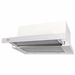Hotte daspiration - GURARI - GCH 117 Wh - 60 cm - 1000 m³/h - Verre blanc