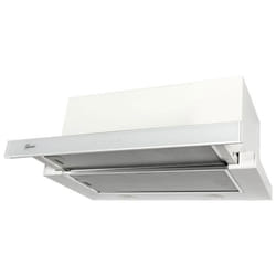 Hotte daspiration - GURARI - GCH 117 Wh - 60 cm - 1000 m³/h - Verre blanc