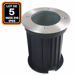 EUROPALAMP 5SPSLR316GU10, Aluminium