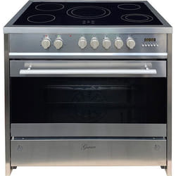 Cuisinière électrique - GURARI - GCH E 912 X - Vitrocéramique - 90 cm - 8 fonctions