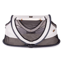 Deryan Peuter Luxe lit pliant pour bébé Marron, Crème