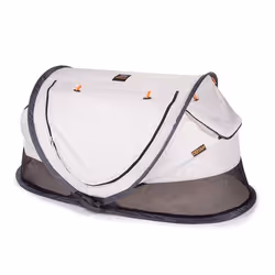 Deryan Peuter Luxe lit pliant pour bébé Marron, Crème
