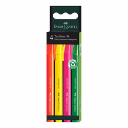 Faber-Castell 157774, 4 pièce(s), Multicolore, Multicolore, Encre à base d'eau, Adulte/Enfant, Unisexe