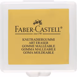 Faber-Castell 127321 gomme à effacer Bleu, Rouge, Jaune 3 pièce(s)