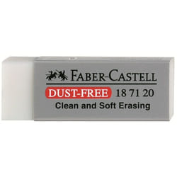 Faber-Castell Dust-Free gomme à effacer Blanc 1 pièce(s)
