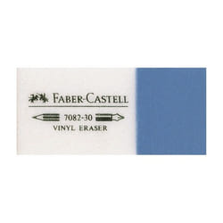 Faber-Castell 7082-30 gomme à effacer Bleu, Blanc 1 pièce(s)