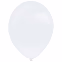 Amscan 9905346, Ballon-jouet, Latex, Blanc, 1 pièce(s)