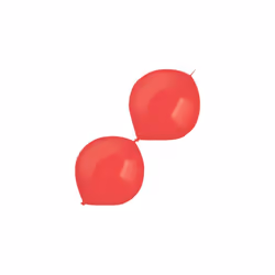 Amscan 9905578, Ballon-jouet, Latex, Rouge, 1 pièce(s)