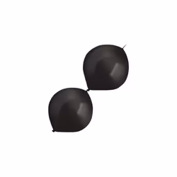 Amscan 9905633, Ballon-jouet, Latex, Noir, 1 pièce(s)