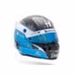 Voiture Miniature de Collection - SPARK 1/5 - CASQUE Valtteri Bottas - F1 2023 - Blue / Black / White