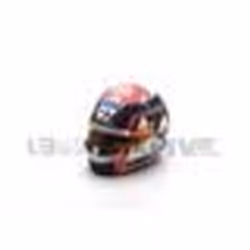 Voiture Miniature de Collection - SPARK 1/5 - CASQUE Nick de Vries - F1 2023 - Blanc / Noir / Orange