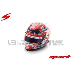 Voiture Miniature de Collection - SPARK 1/5 - F1 2023 - Casque Kevin Magnussen - Rouge / Blanc / Noir
