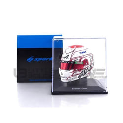 Voiture Miniature de Collection - SPARK 1/5 - CASQUE Esteban Ocon - Japan GP 2023 - Blanc / Rouge - 5HF126