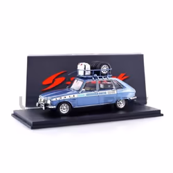 Voiture Miniature de Collection - SPARK 1/43 - RENAULT 16 Assistance Rallye - Blue - S6195