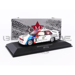 Voiture Miniature de Collection - BMW - M3 E30 Sport Evolution - DTM 1991 - Blanc/Rouge/Bleu - 1/43