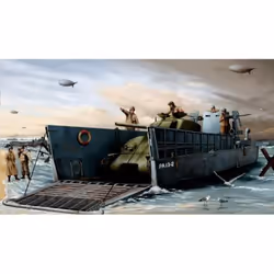 Maquette - TRUMPETER - WWIIUS NAVY LCM (3) LANDING CRAFT