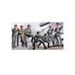 Figurines maquettes German Leopold Gun Crews - Trumpeter - 00406 - 1/35 - Plastique