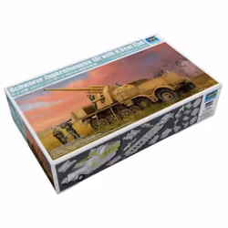 Maquette - TRUMPETER - Schwerer Zugkraftwagen 18 T - 8.8 Cm Flak - Échelle 1:35 - Réf : 14583