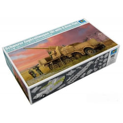 Maquette - TRUMPETER - Schwerer Zugkraftwagen 18 T - 8.8 Cm Flak - Échelle 1:35 - Réf : 14583