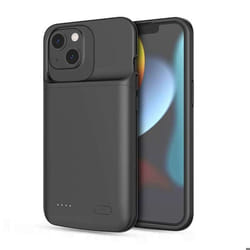 PowerCase 4800mAh Powerbank Case pour Apple iPhone 13 / 13 Pro Noir