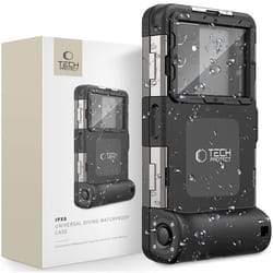 Étui Étanche Tech-Protect Pour Téléphones Ipx8 Immersion Universelle