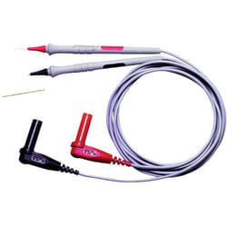 Pomona Electronics - Jeu de pointes de touche 6275 rouge, noir 1 set