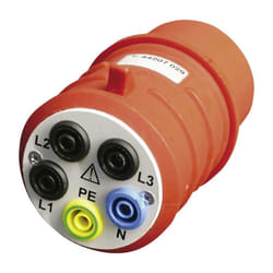 Beha Amprobe DAA-32 Adaptateur de mesure mâle cee 32 a 5 pôles - femelle 4 mm Y456771