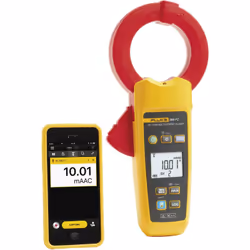 enquête CAT III 600 V Résolution 0,001 mA Fluke Connect Ouverture de machoire de 61 mm description La pince de mesure de cour ...