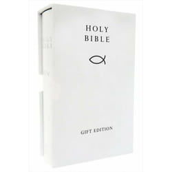 ISBN HOLY BIBLE: King James Version (KJV) White Compact Gift Edition livre