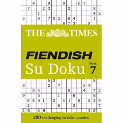 ISBN The Times Fiendish Su Doku Book 7: 200 challenging Su Doku puzzles, Livre broché, 320 pages