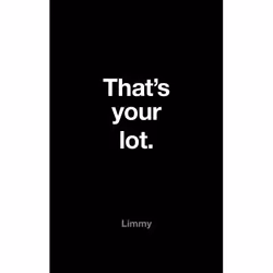 ISBN That’s Your Lot, Livre broché, 320 pages