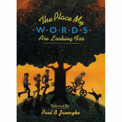 ISBN The Place My Words Are Looking For, Anglais, Couverture rigide, 128 pages