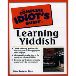 ISBN The Complete Idiot’s Guide to Learning Yiddish livre
