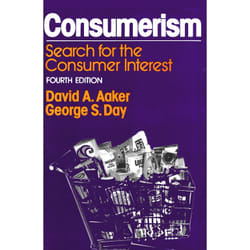 ISBN Consumerism, 4th Ed. Livre de poche