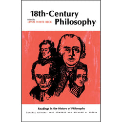 ISBN Eighteenth-Century Philosophy Livre de poche