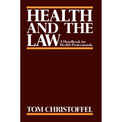ISBN Health and the Law Livre de poche